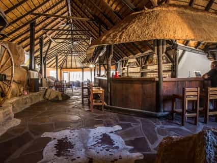 The bar to enjoy refreshments at Canyon Village 