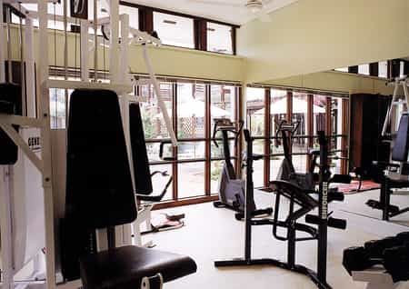 Work off some sweat after a long day.