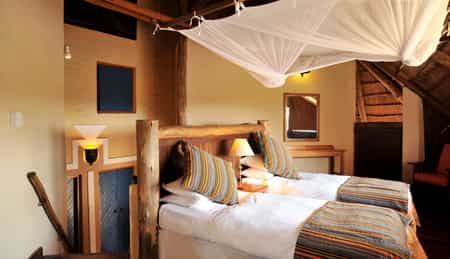 View of the twin room