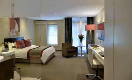 Spacious luxury bedrooms