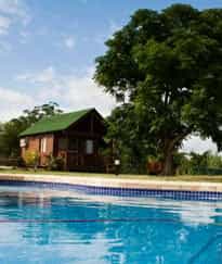 view from swimming pool