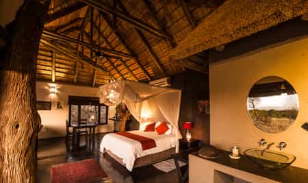 Interior of one of Billy's Lodge luxury suites