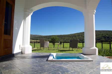  You can enjoy the glorious view from the comfort of your varandah, or unwind in your jacuzzi. Game can be spotted in the distance while you enjoy sundowners.