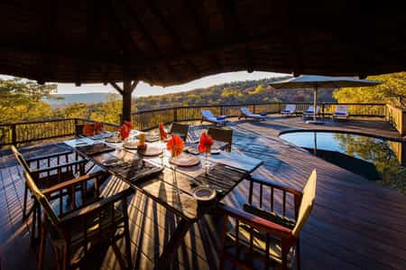 Lunch on the main deck