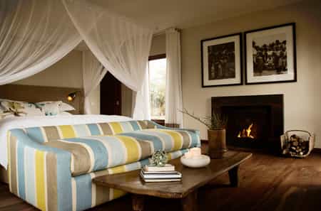 Bedroom overlooking the Pool Terrace with Infinity Lap Pool