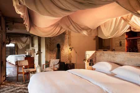 Main bedroom into kids room