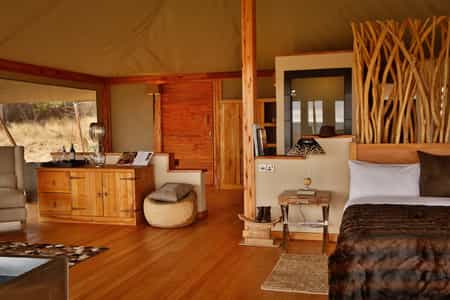 Large double ensuite tents