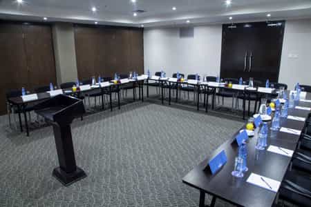 GUESTS visiting this hotel have the benefit of being closely situated to the Mulungushi Conference Centre.