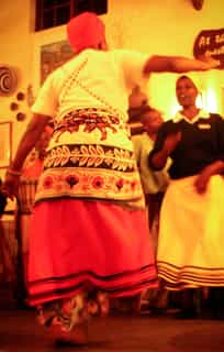The Staff love to entertain Guests with their traditional singing and dancing on a Saturday night