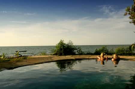 Swimming Pool at Mfangano Island Camp