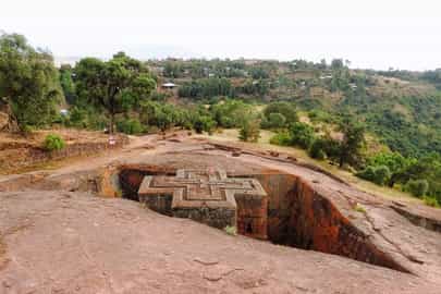 Visit the 12th century churches of Lalibela