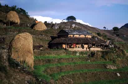 Learn about local life in Sarangkot village