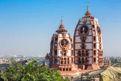 See the ISKCON temple in Bangalore