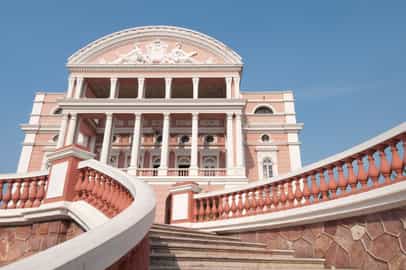 Visit the historic opera house in Manaus