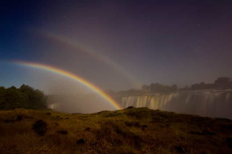 Witness a Victoria Falls ‘moonbow’