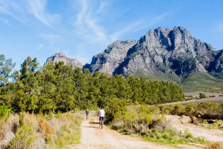 Hike and cycle the mountains